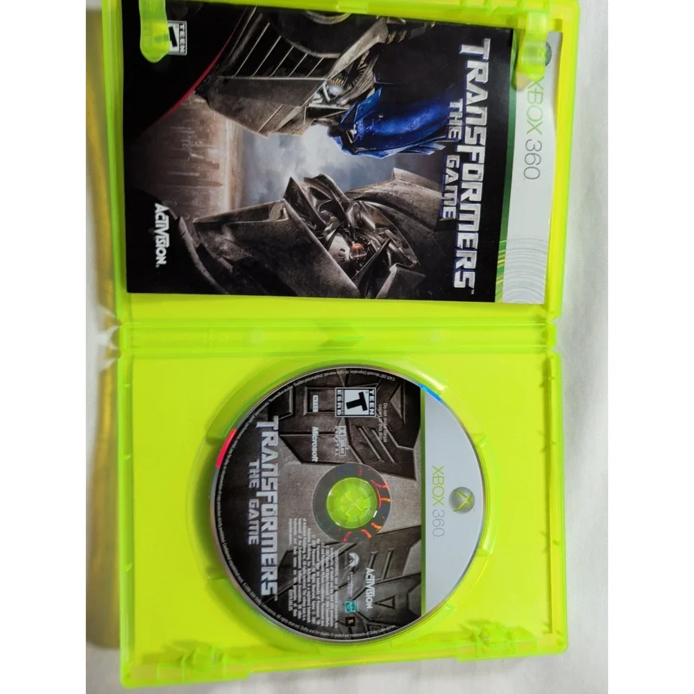 Transformers The Game (Microsoft Xbox 360) CIB - Tested Clean